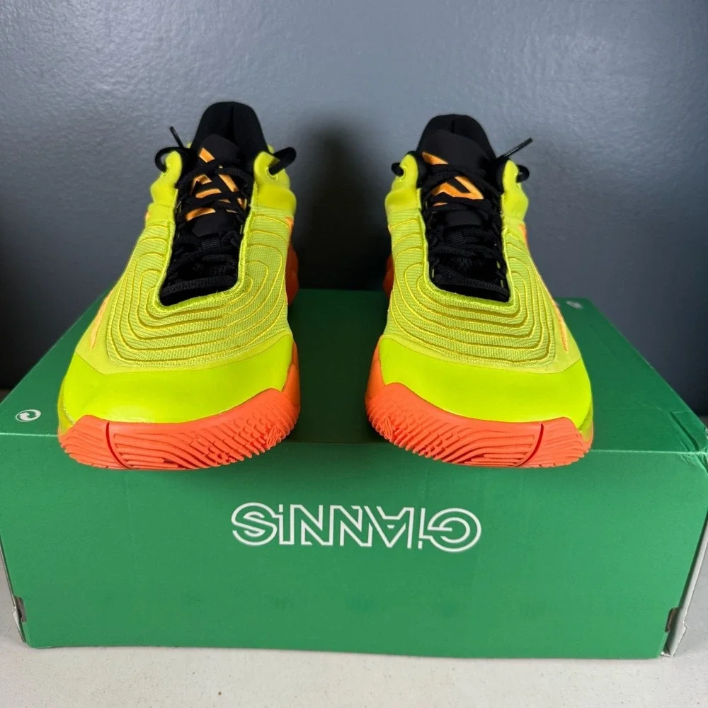 Nike‎ Giannis Immortality 4 Cyber Bright Neon Basketball Shoes Mens Size 14